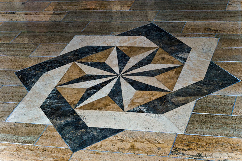 Marble mosaic texture ceramic tiles